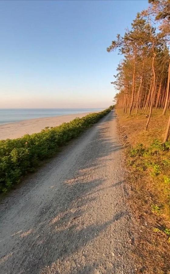 Zalamo Lägenhet Kąty Rybackie Exteriör bild